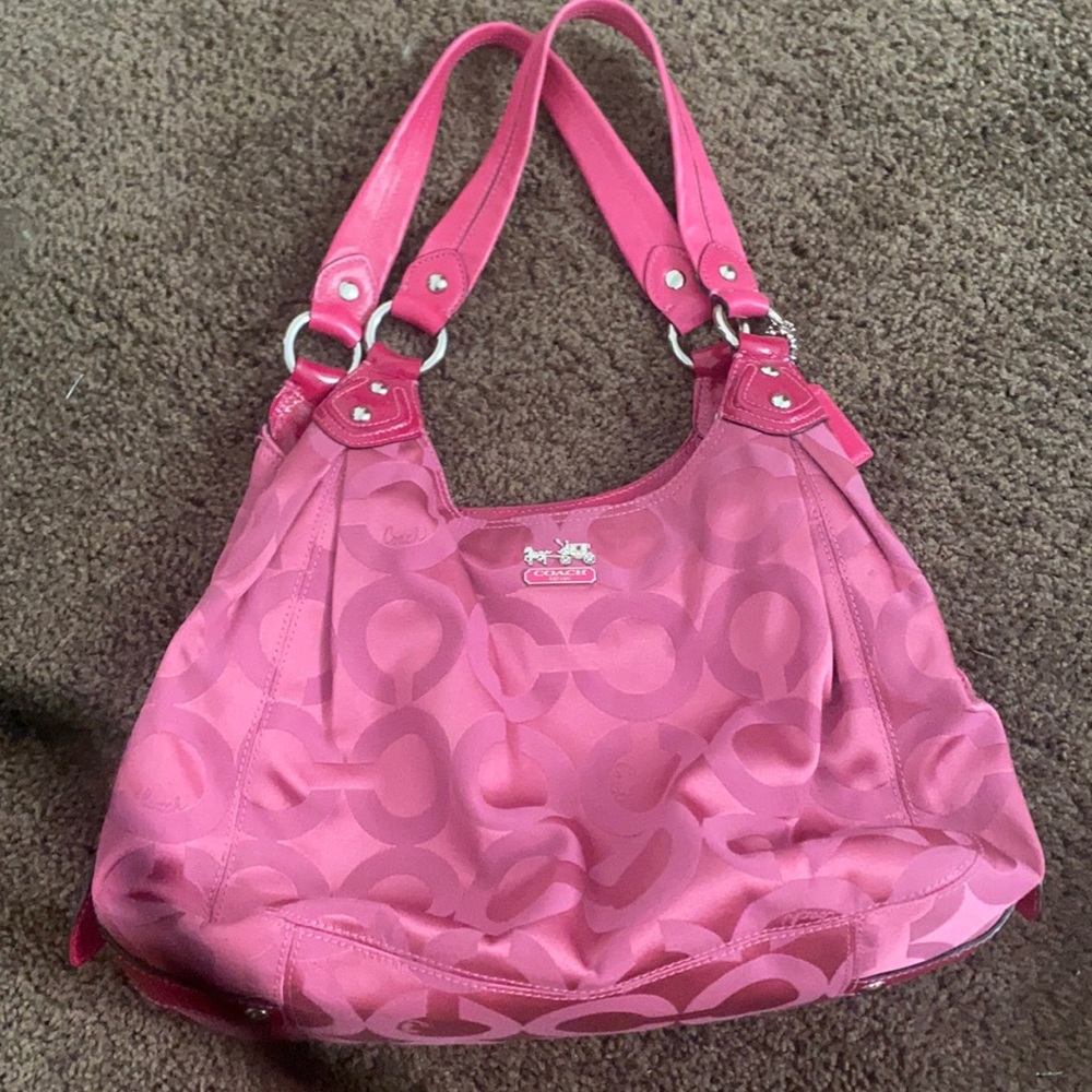 Pink Coach Purse